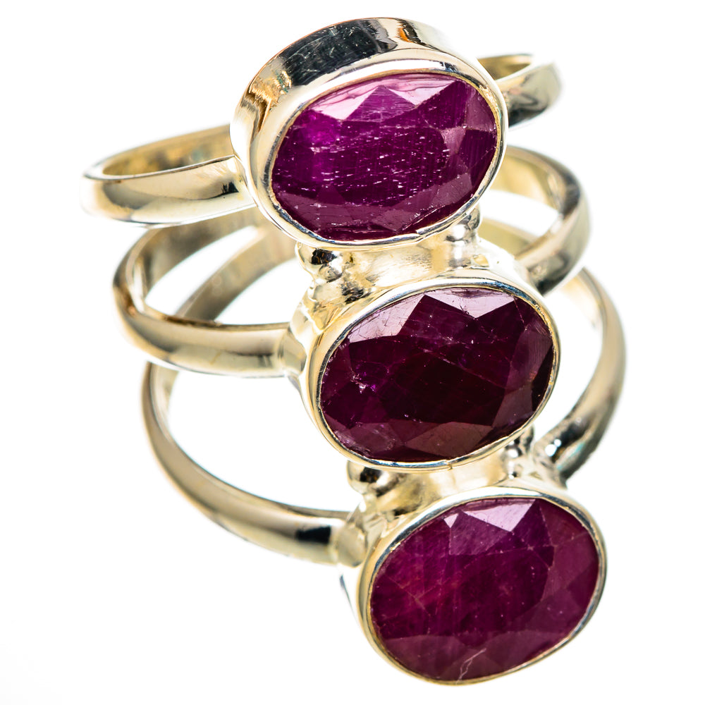 Ruby Rings handcrafted by Ana Silver Co - RING101365