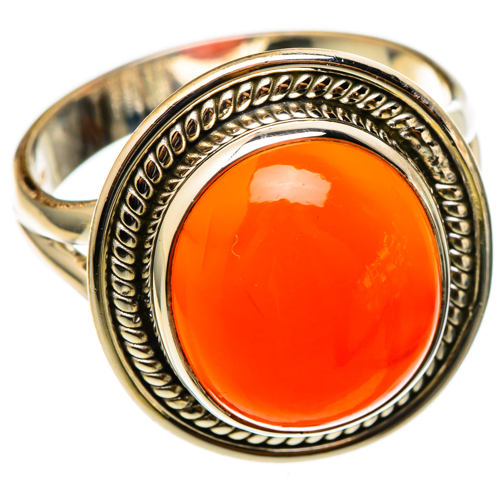 Carnelian Rings handcrafted by Ana Silver Co - RING101406