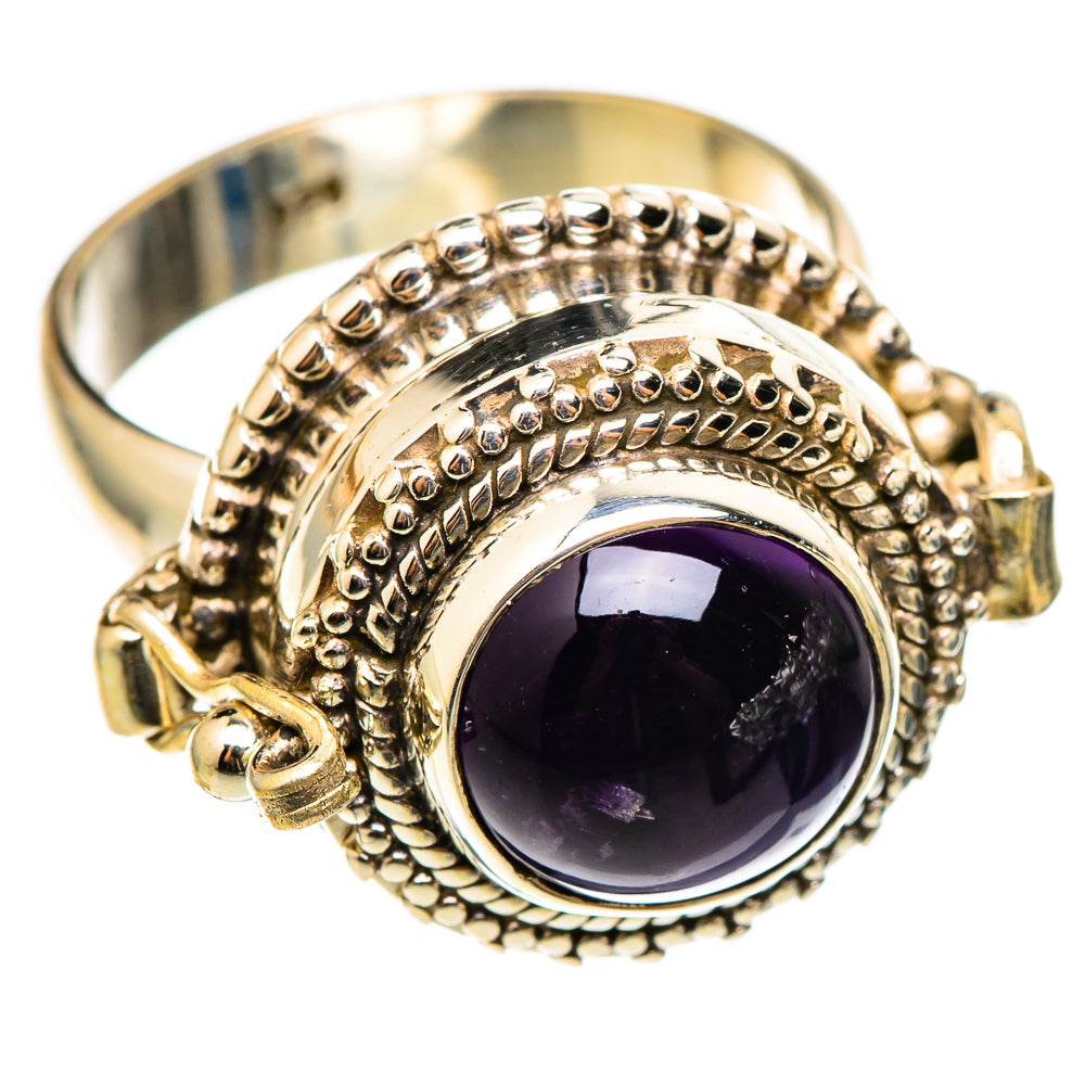 Amethyst Rings handcrafted by Ana Silver Co - RING101431 - Photo 2