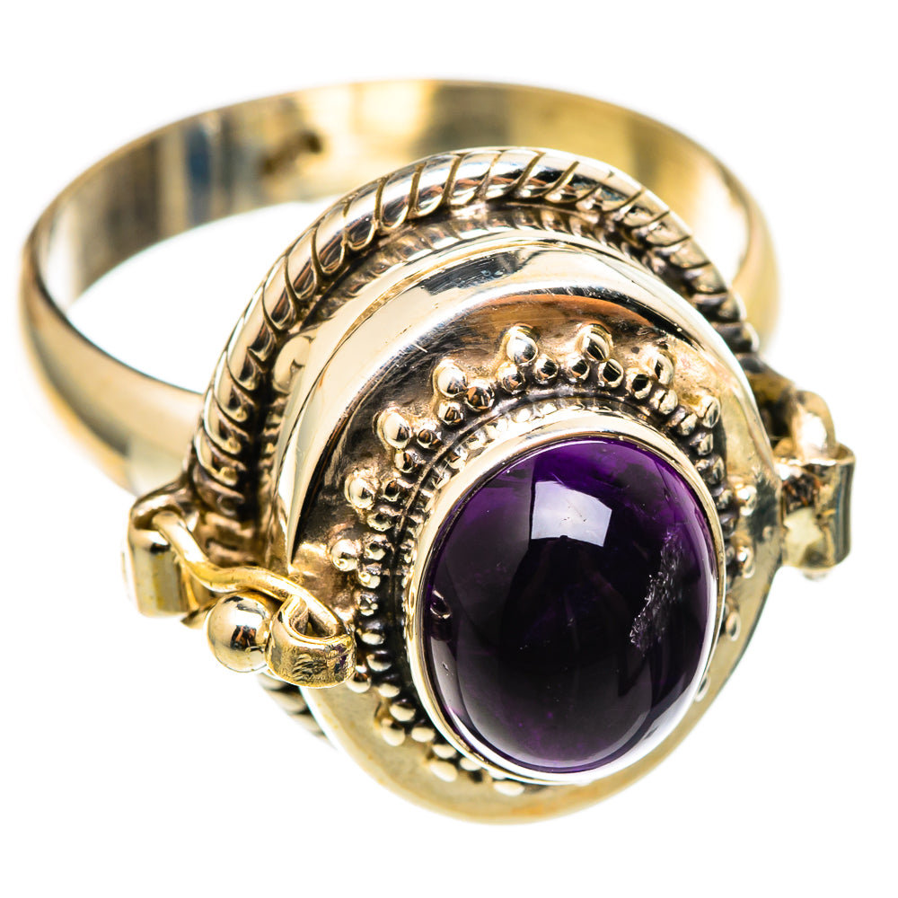 Amethyst Rings handcrafted by Ana Silver Co - RING101432