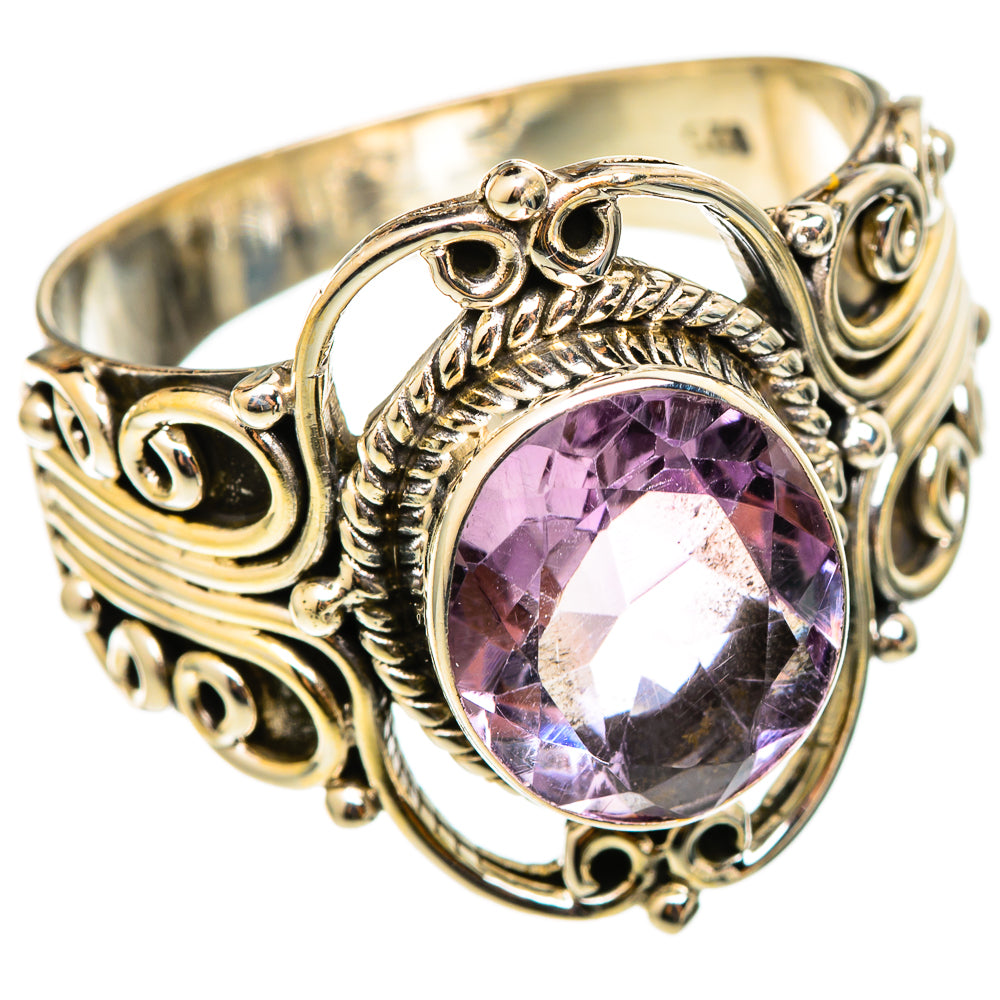 Amethyst Rings handcrafted by Ana Silver Co - RING101433
