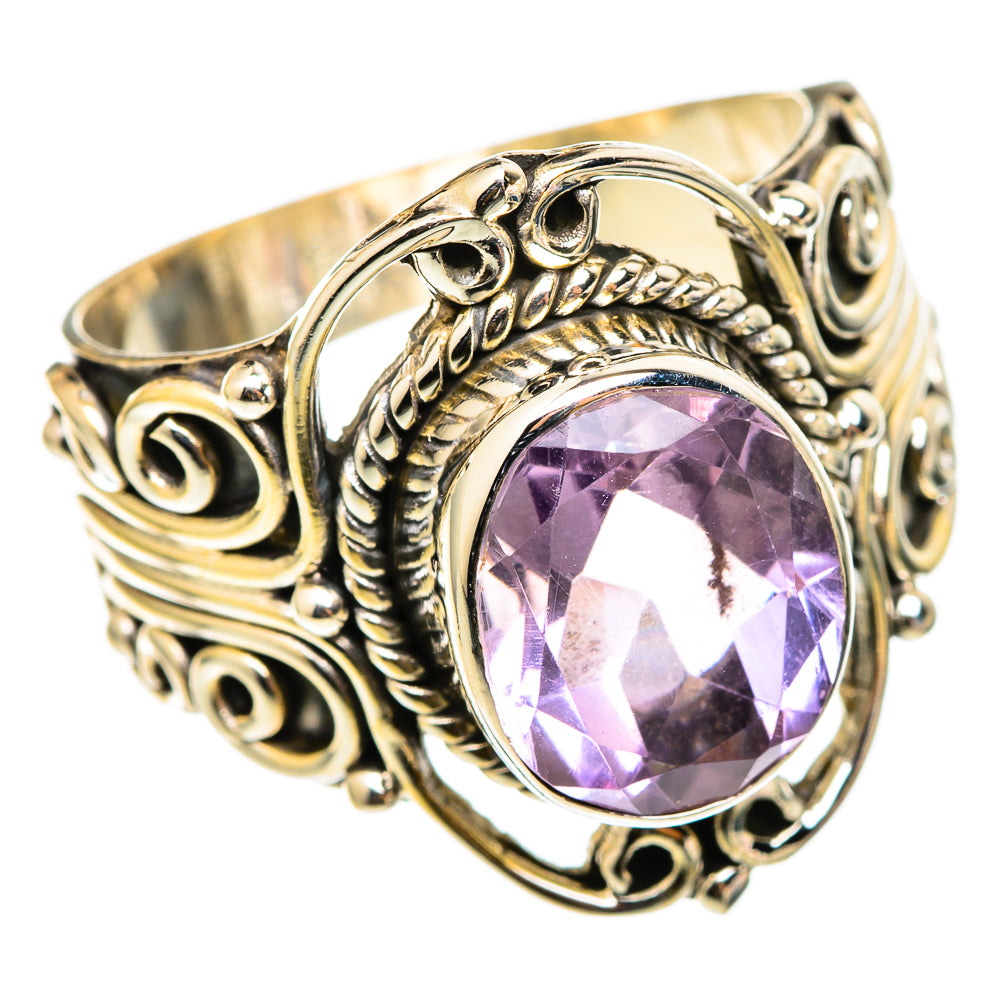 Amethyst Rings handcrafted by Ana Silver Co - RING101488