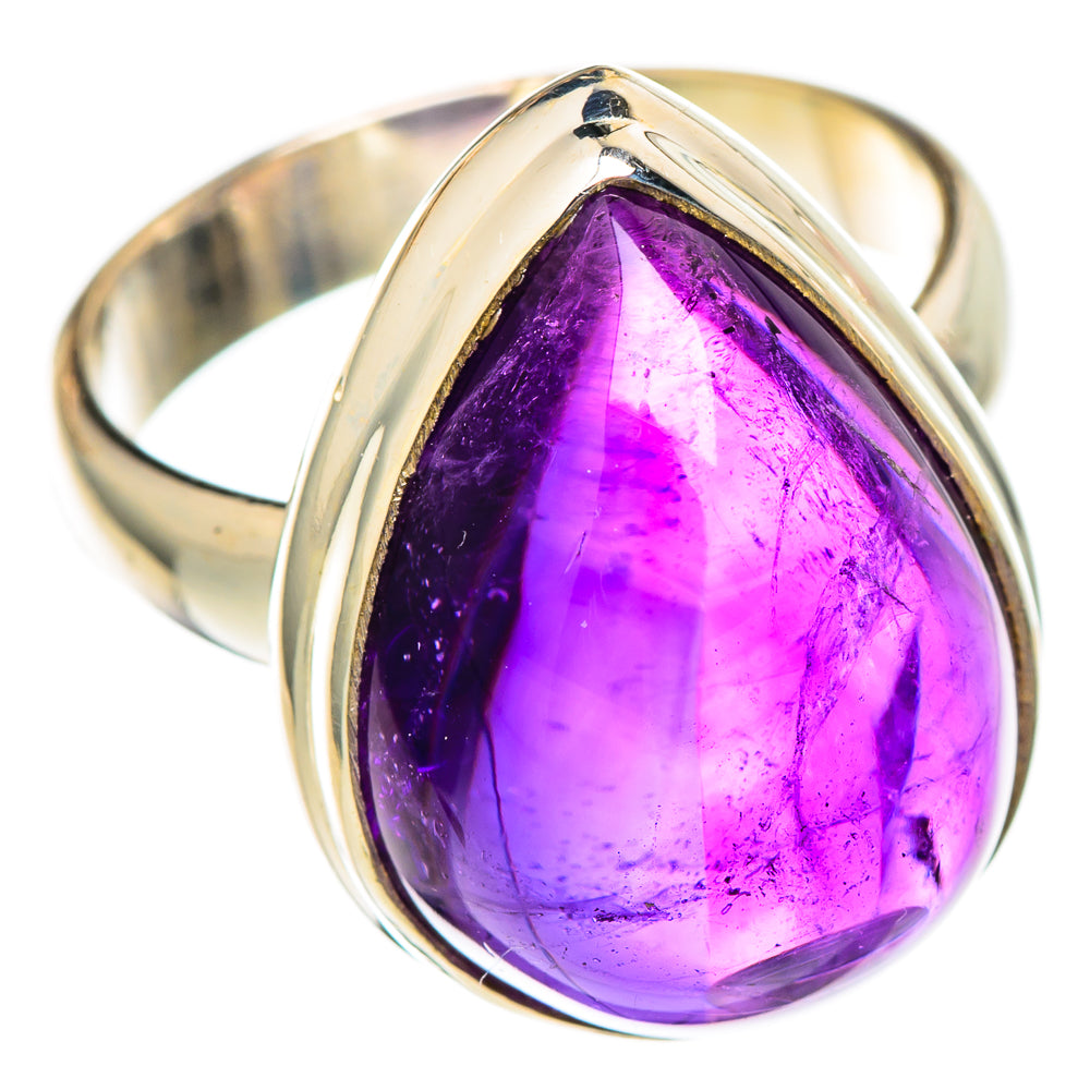 Amethyst Rings handcrafted by Ana Silver Co - RING101510 - Photo 2