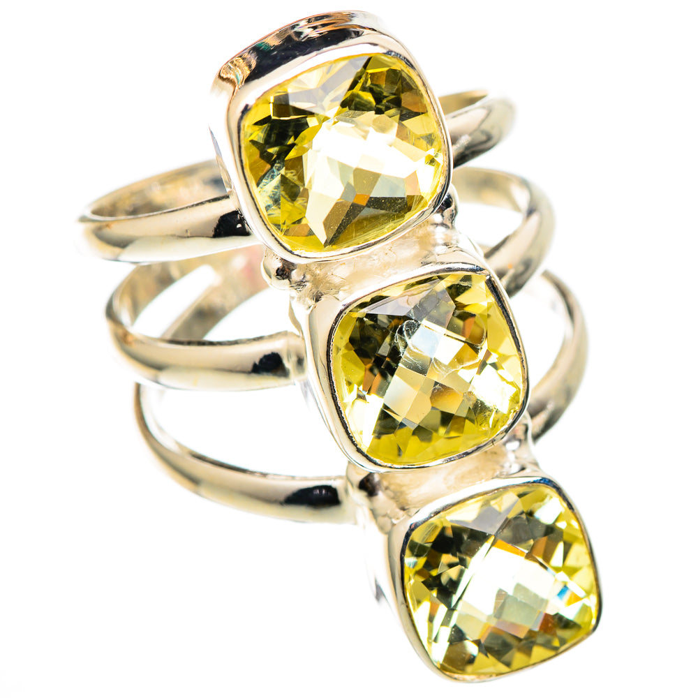 Citrine Rings handcrafted by Ana Silver Co - RING101527 - Photo 2