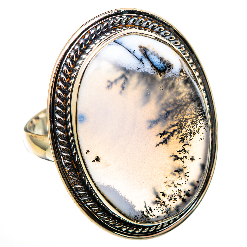 Dendritic Opal Rings handcrafted by Ana Silver Co - RING101544 - Photo 2