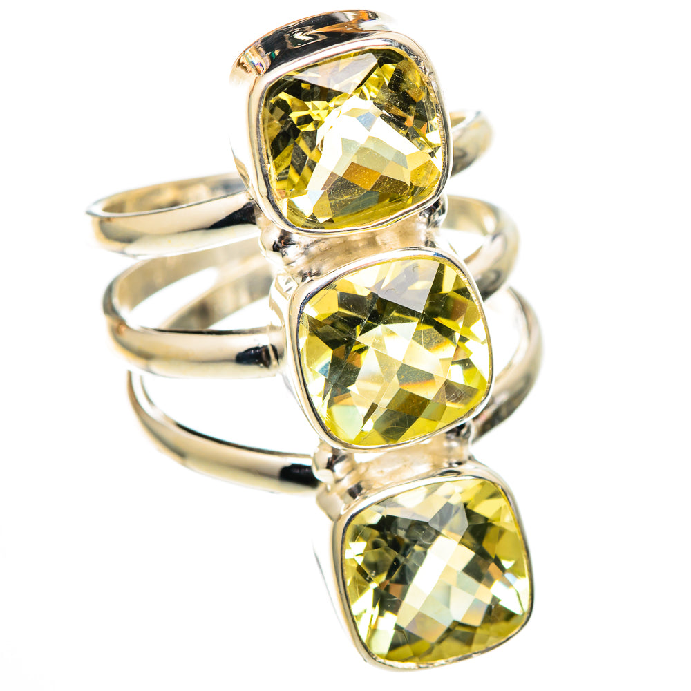 Citrine Rings handcrafted by Ana Silver Co - RING101605 - Photo 2
