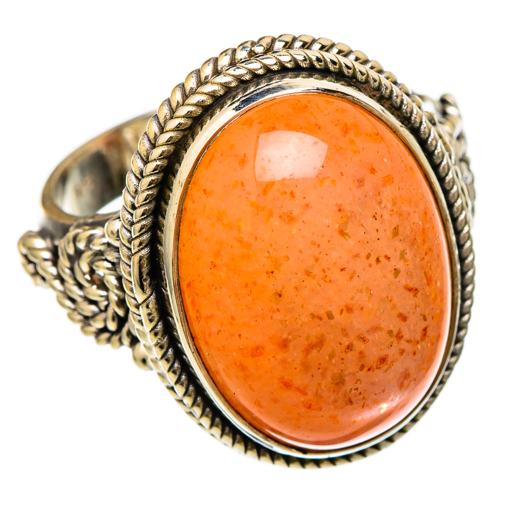 Sunstone Rings handcrafted by Ana Silver Co - RING101664