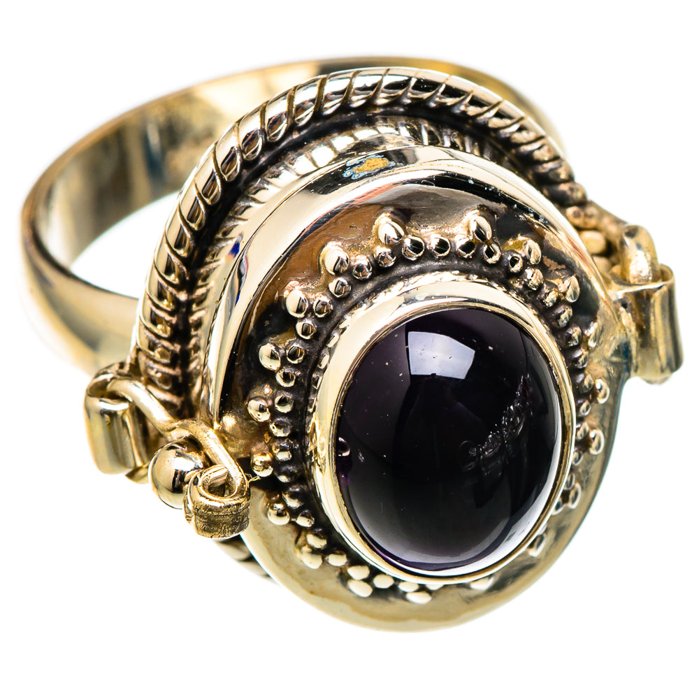 Amethyst Rings handcrafted by Ana Silver Co - RING101755