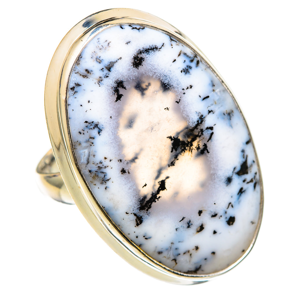Dendritic Opal Rings handcrafted by Ana Silver Co - RING101896 - Photo 2