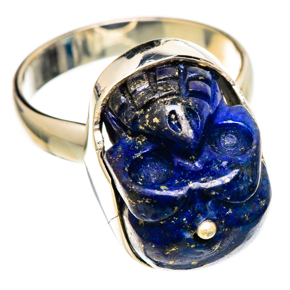 Lapis Lazuli Rings handcrafted by Ana Silver Co - RING102011