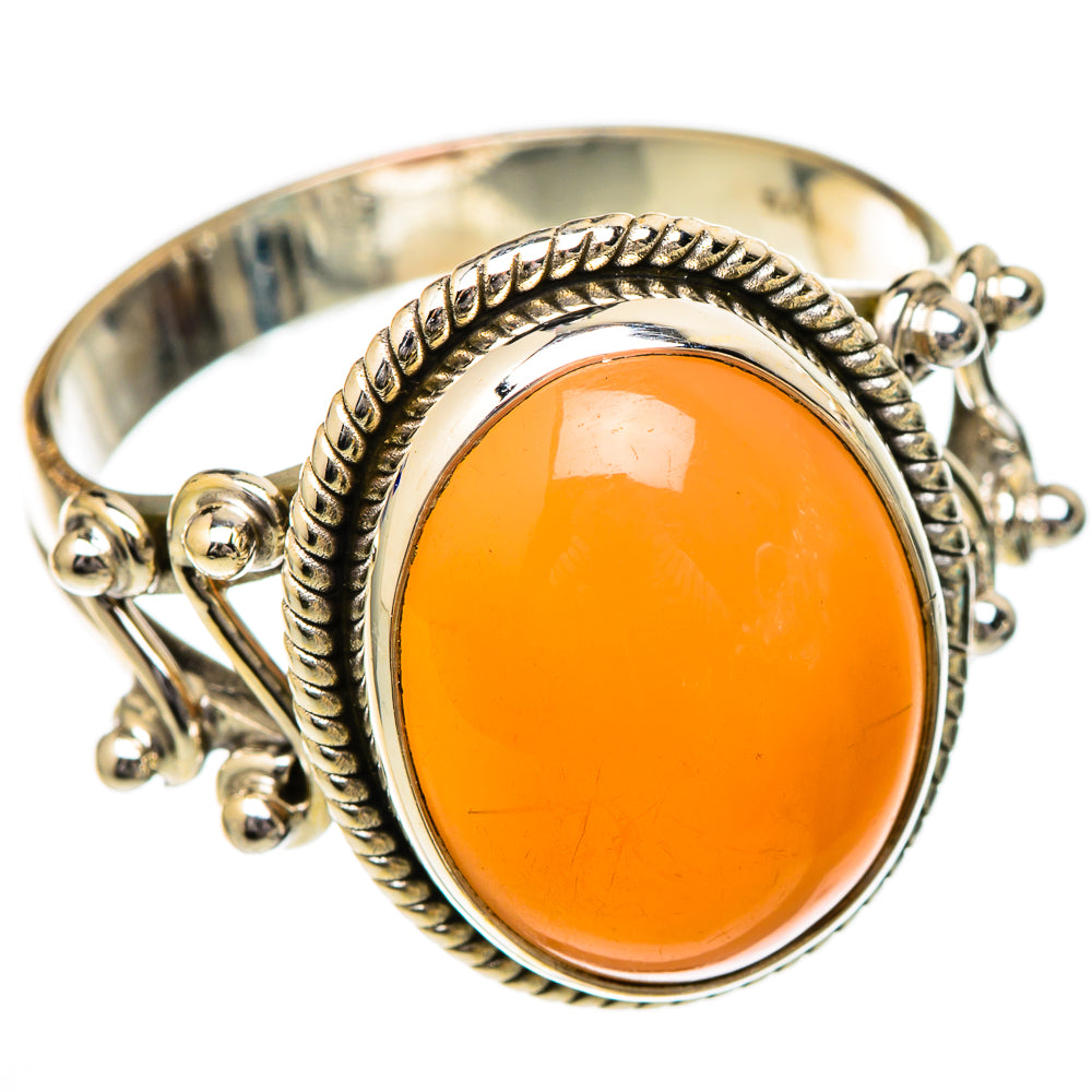 Sunstone Rings handcrafted by Ana Silver Co - RING102071