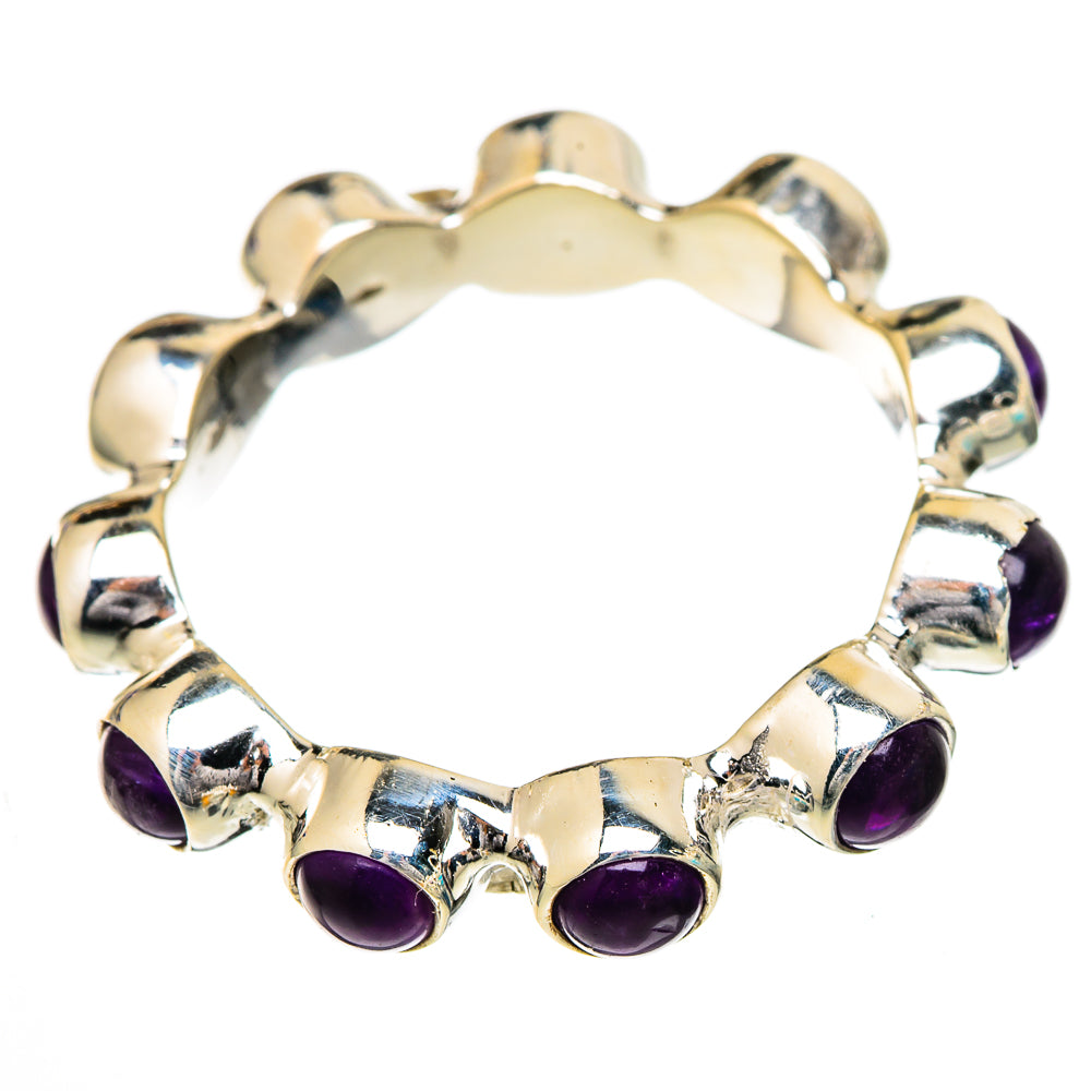 Amethyst Rings handcrafted by Ana Silver Co - RING102075 - Photo 2