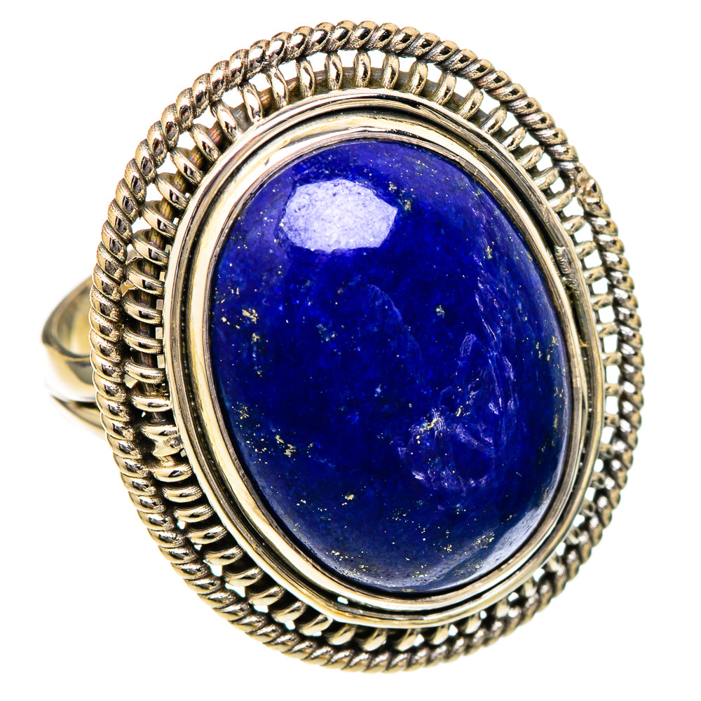 Lapis Lazuli Rings handcrafted by Ana Silver Co - RING102099