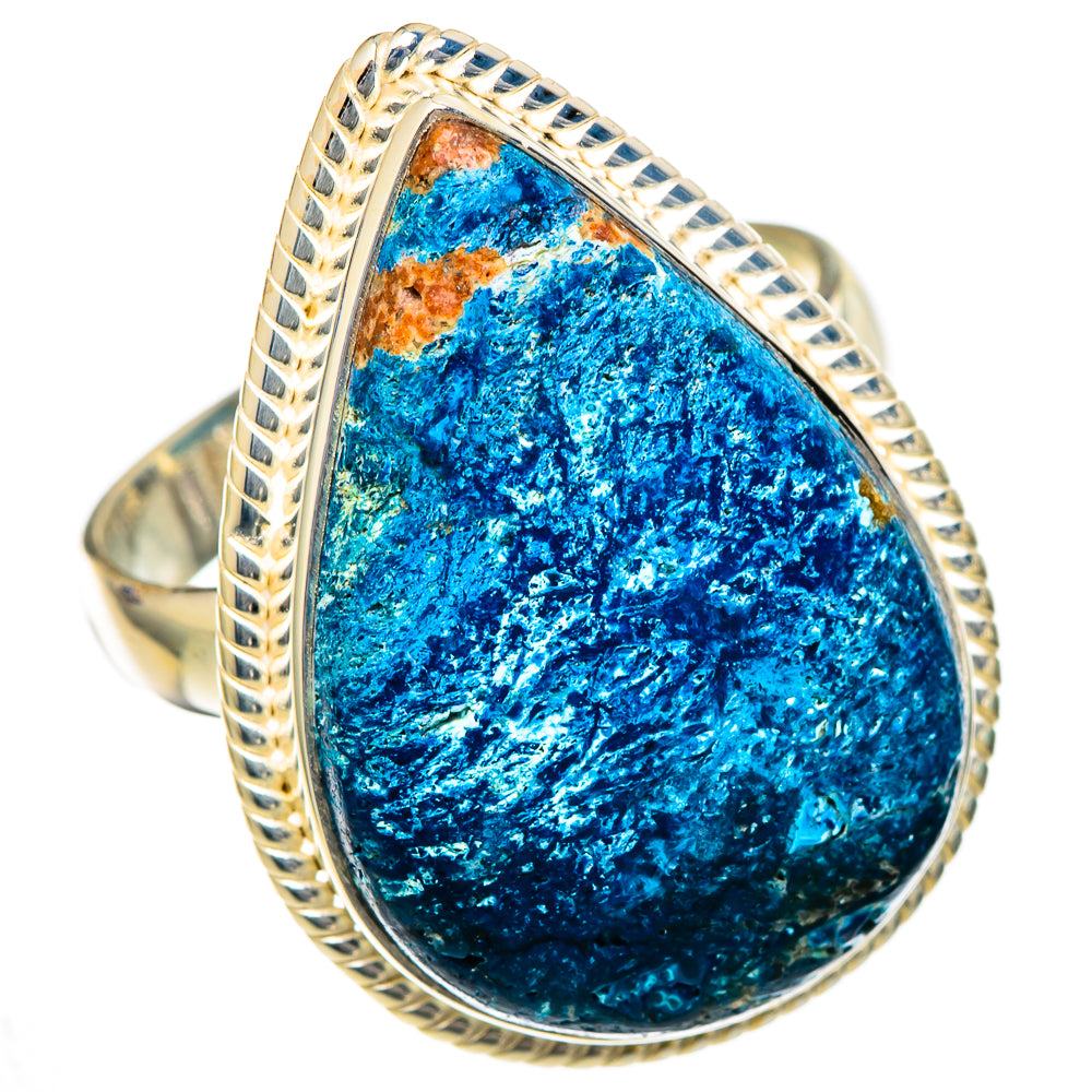 Azurite Rings handcrafted by Ana Silver Co - RING102100 - Photo 2