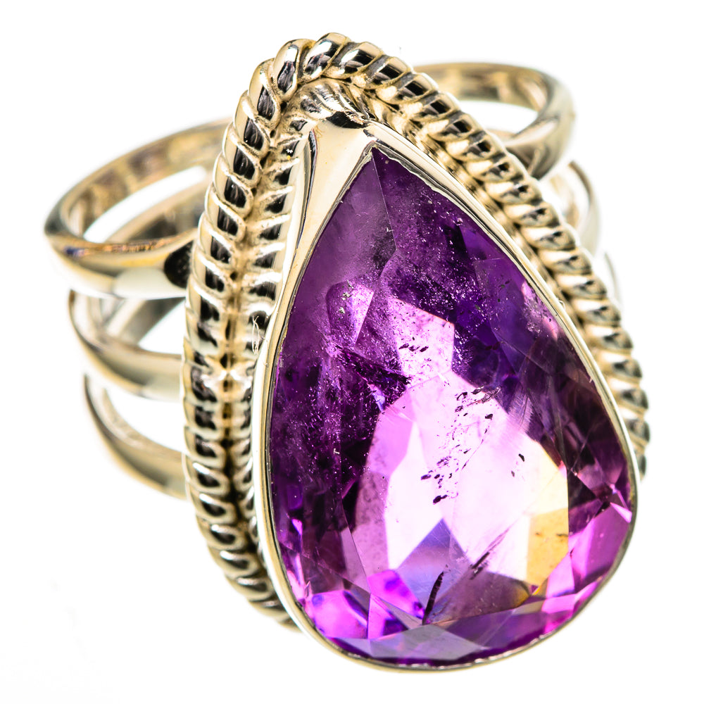 Amethyst Rings handcrafted by Ana Silver Co - RING102199