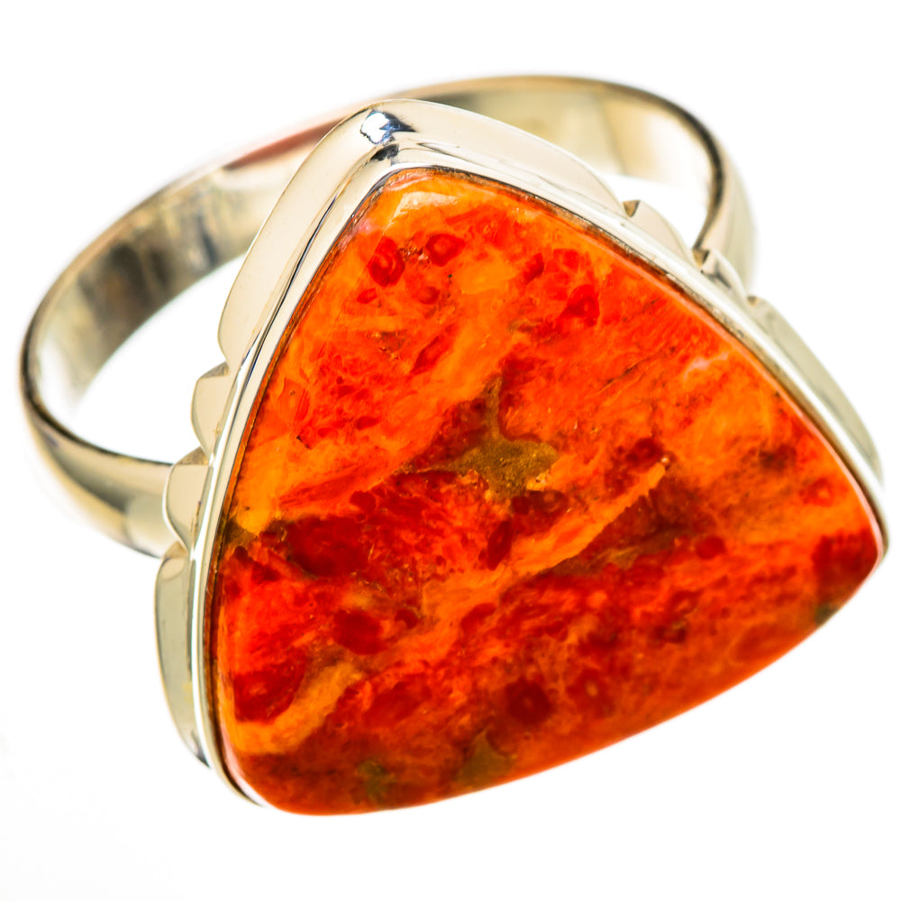 Sponge Coral Rings handcrafted by Ana Silver Co - RING102230 - Photo 2