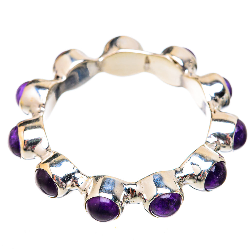 Amethyst Rings handcrafted by Ana Silver Co - RING102256 - Photo 2