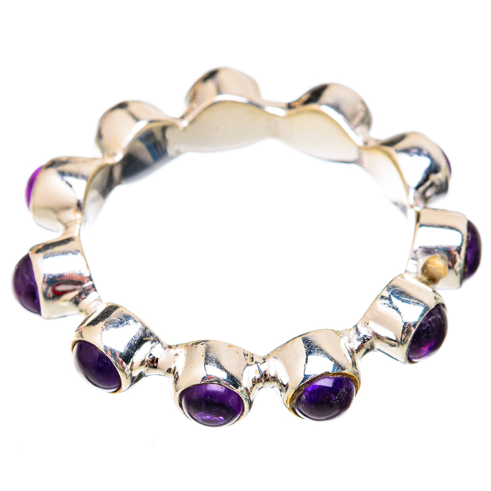 Amethyst Rings handcrafted by Ana Silver Co - RING102283 - Photo 2