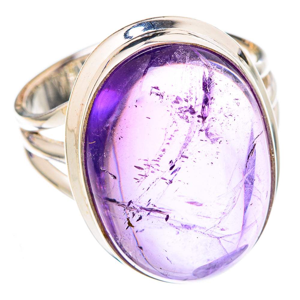 Amethyst Rings handcrafted by Ana Silver Co - RING102284 - Photo 2