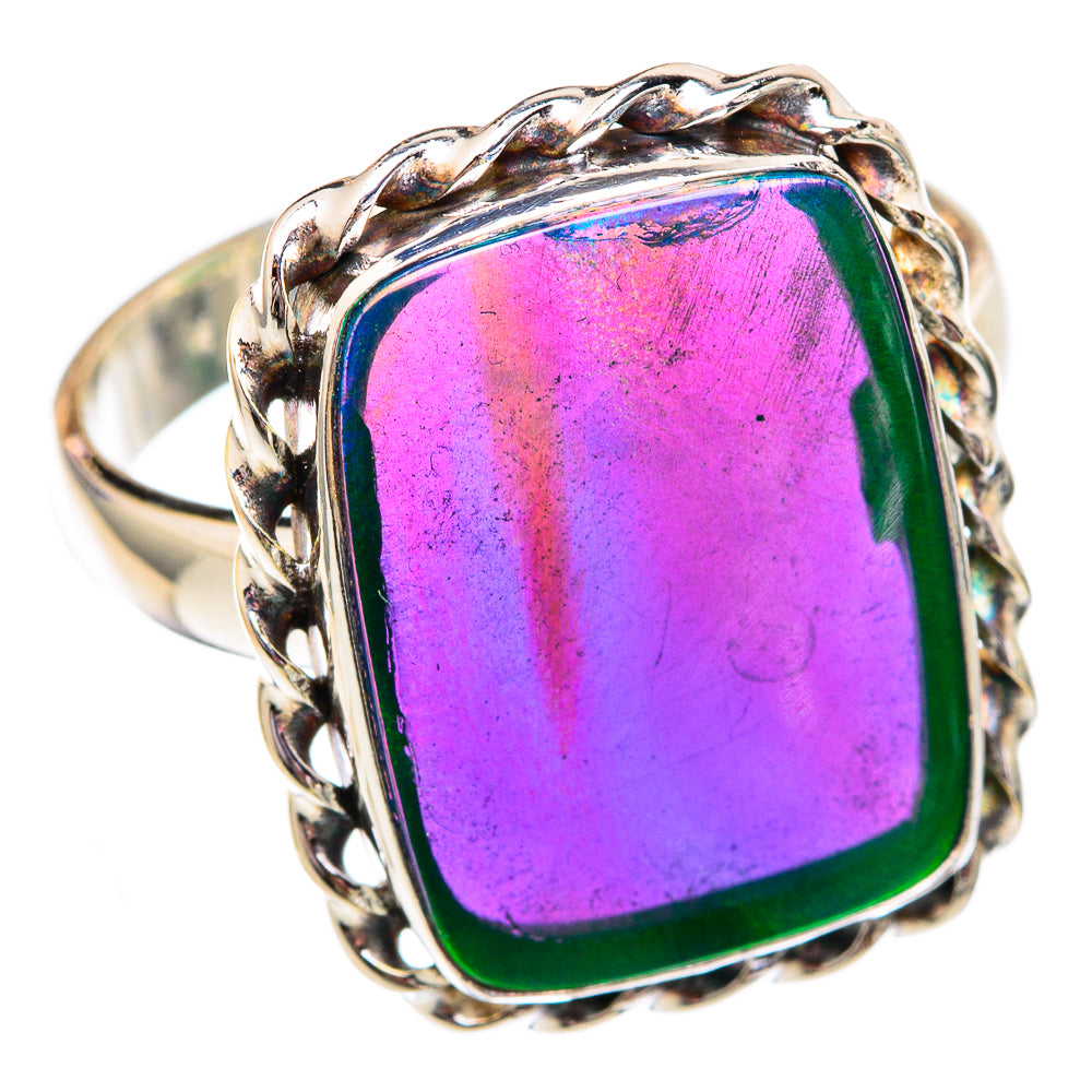 Aura Opal Rings handcrafted by Ana Silver Co - RING102326