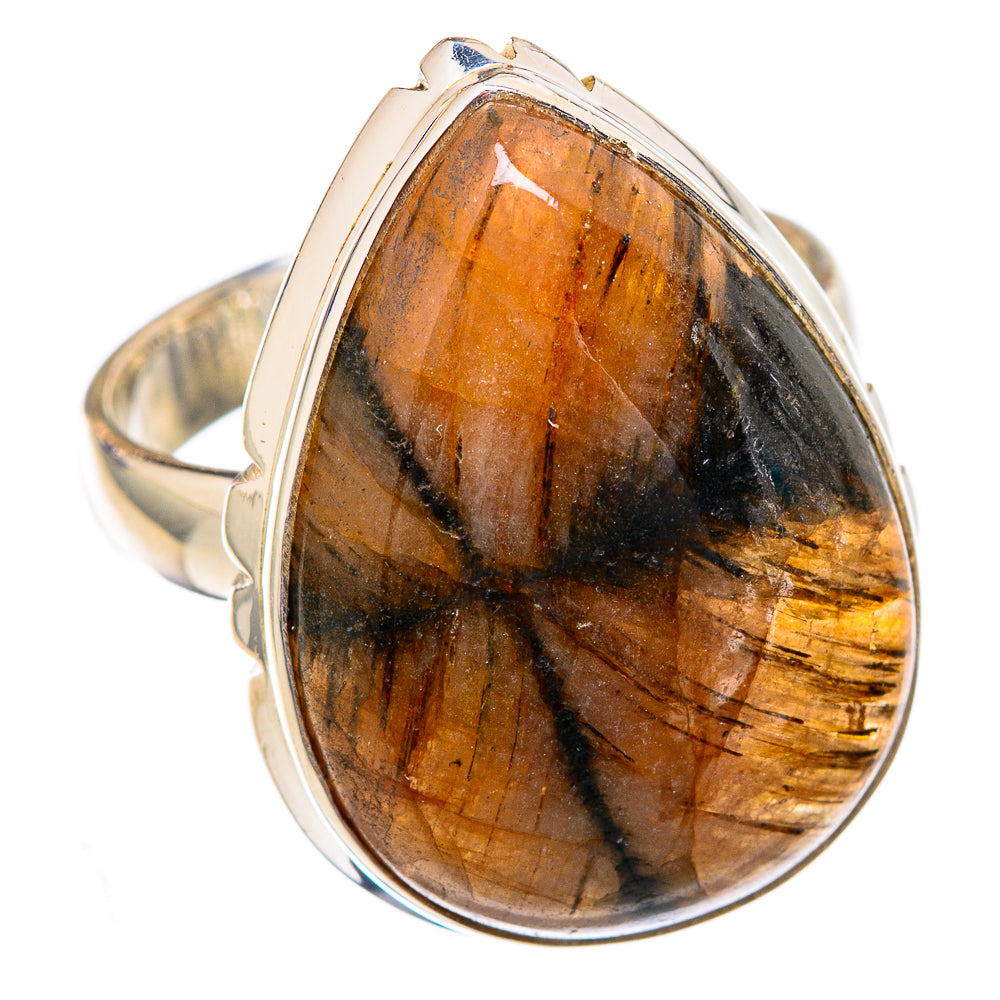 Chiastolite Rings handcrafted by Ana Silver Co - RING102334 - Photo 2