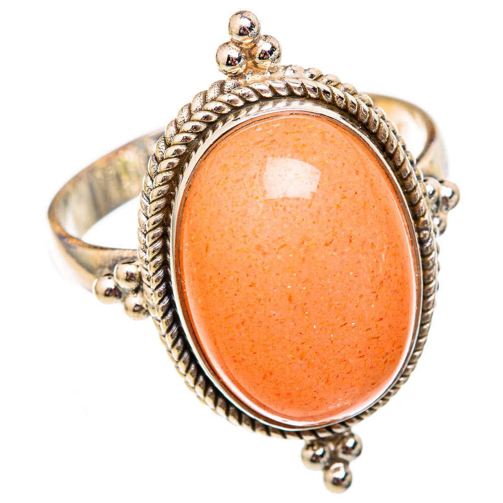 Sunstone Rings handcrafted by Ana Silver Co - RING102357