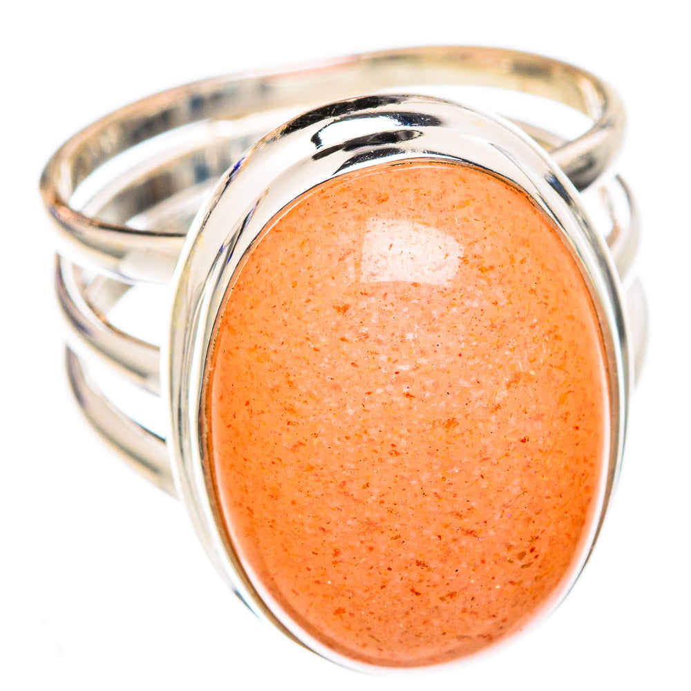 Sunstone Rings handcrafted by Ana Silver Co - RING102376