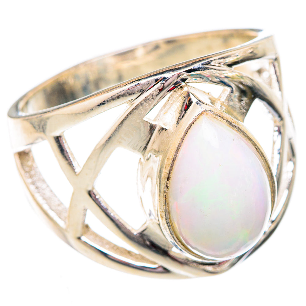 Ethiopian Opal Rings handcrafted by Ana Silver Co - RING102517