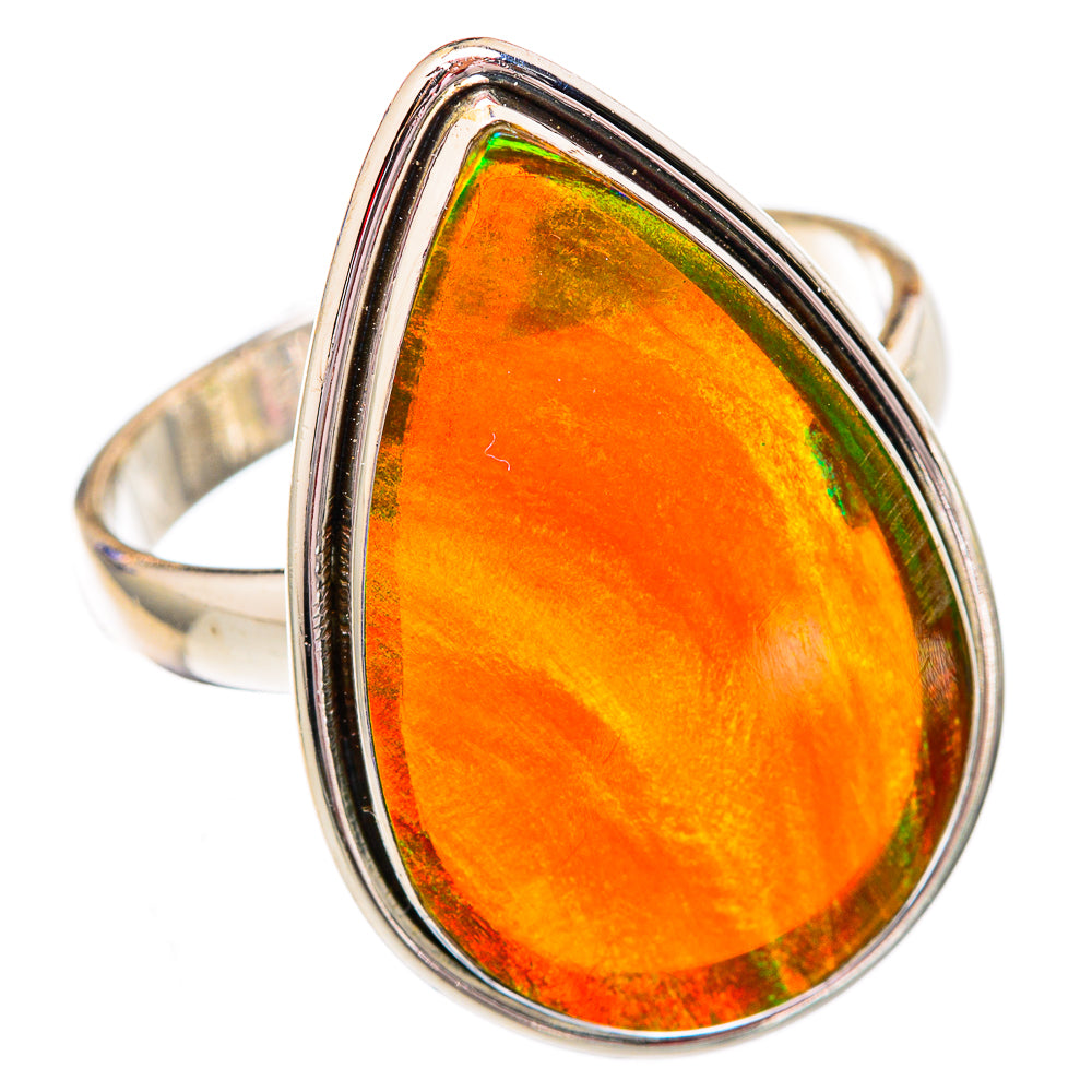 Aura Opal Rings handcrafted by Ana Silver Co - RING102531 - Photo 2