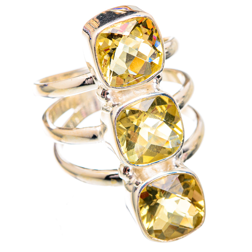 Citrine Rings handcrafted by Ana Silver Co - RING102533 - Photo 2
