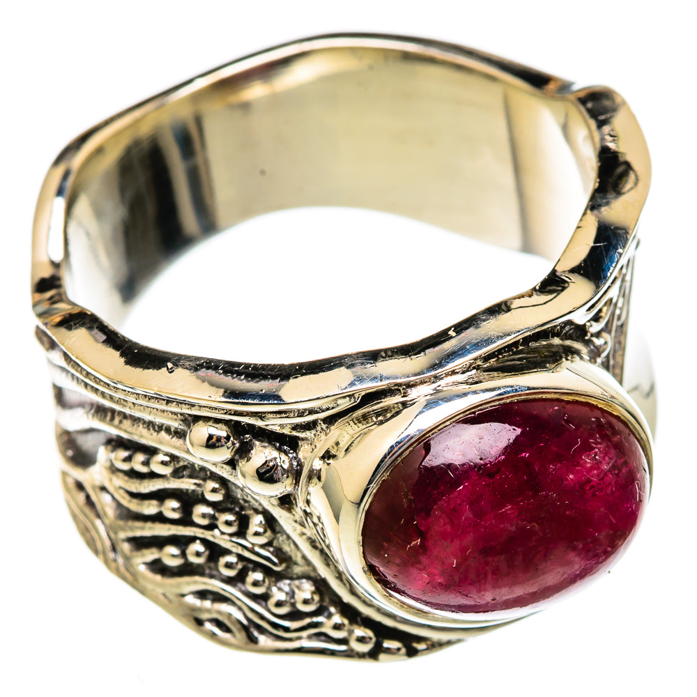 Pink Tourmaline Rings handcrafted by Ana Silver Co - RING102645