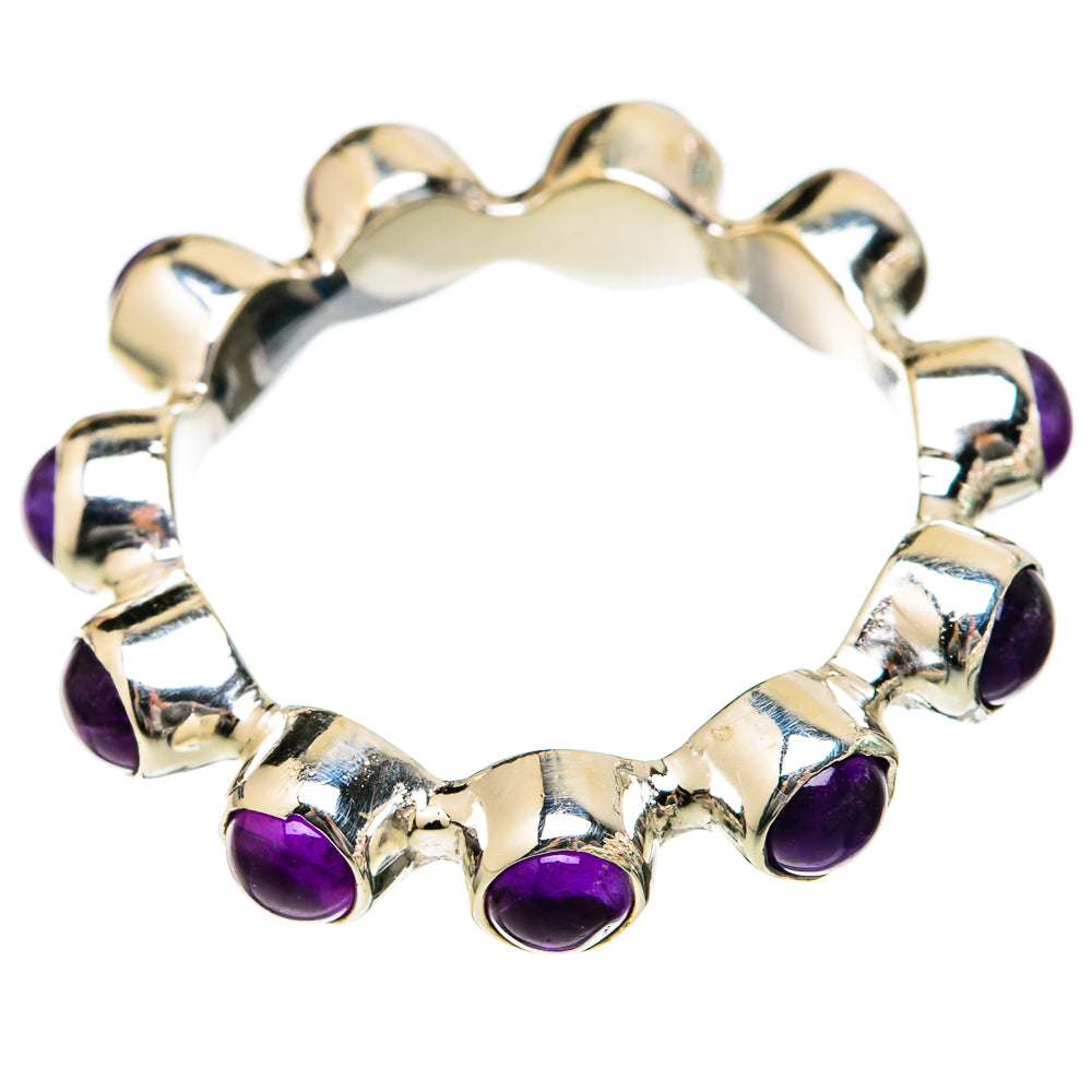 Amethyst Rings handcrafted by Ana Silver Co - RING102665 - Photo 2