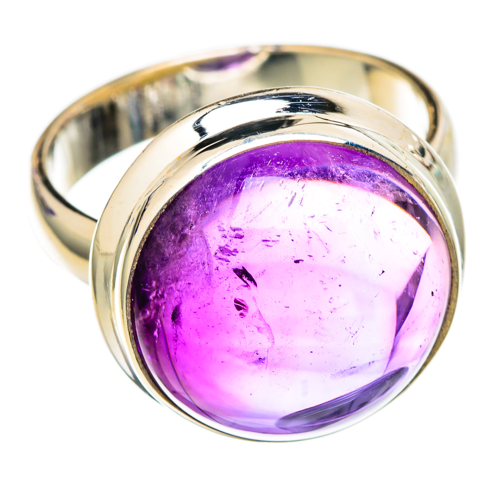 Amethyst Rings handcrafted by Ana Silver Co - RING102690 - Photo 2