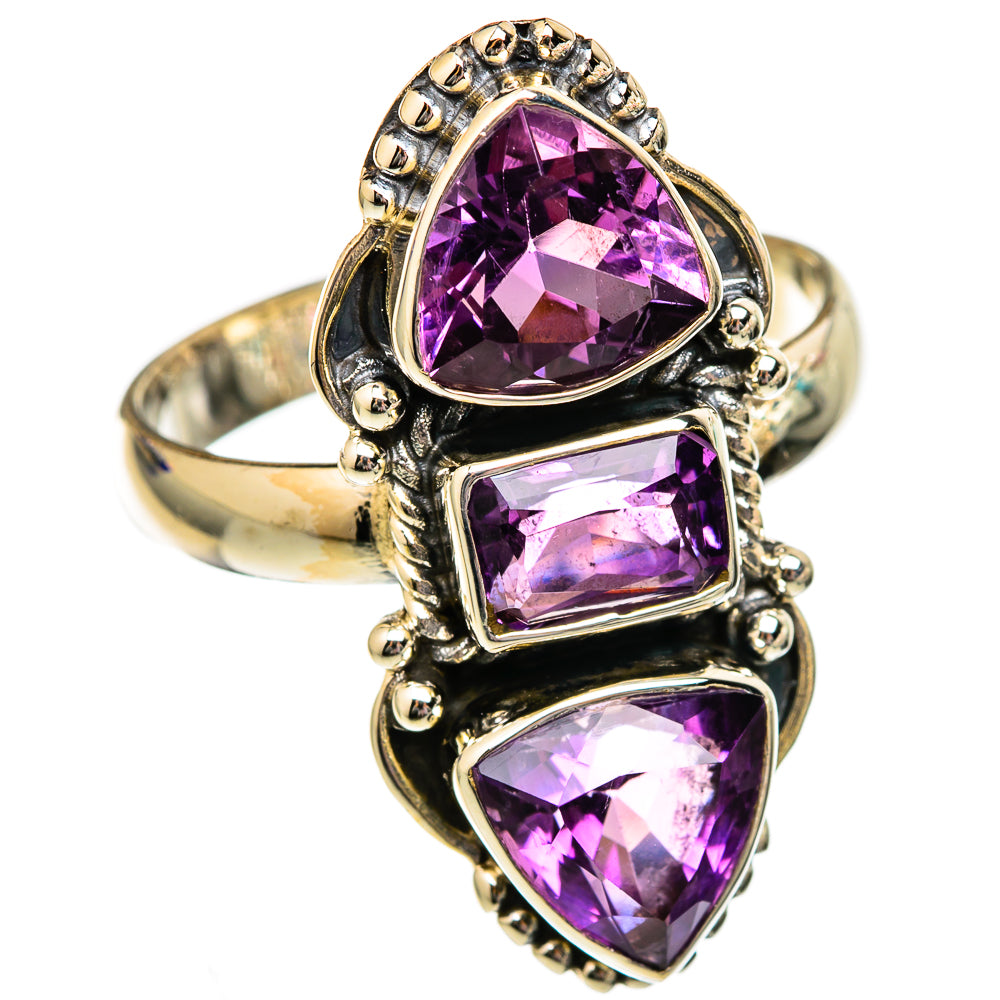 Amethyst Rings handcrafted by Ana Silver Co - RING102691
