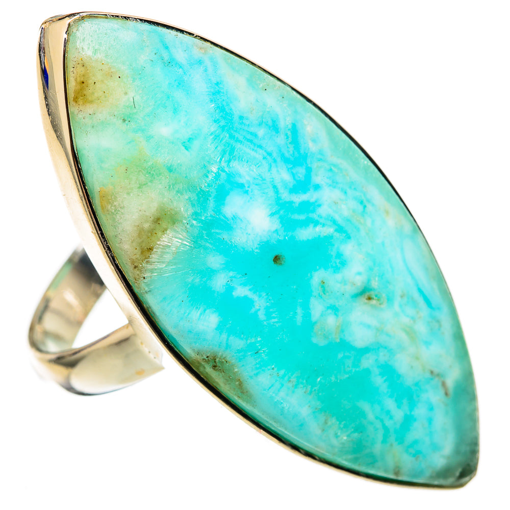Larimar Rings handcrafted by Ana Silver Co - RING102769