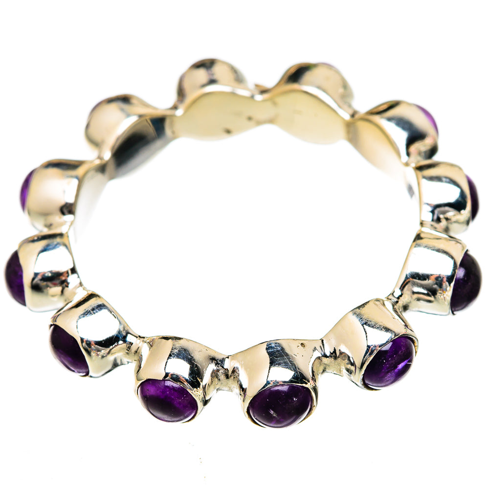 Amethyst Rings handcrafted by Ana Silver Co - RING102881 - Photo 2