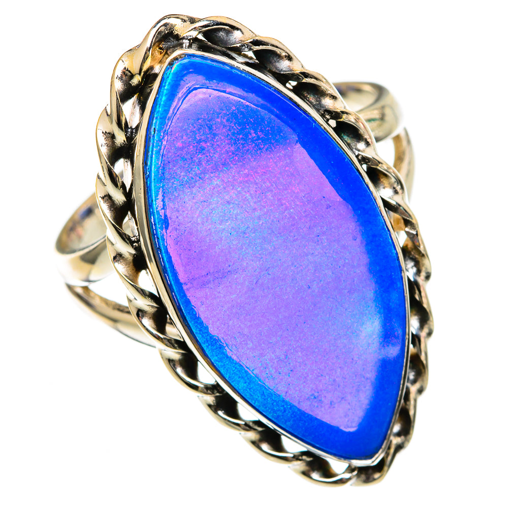 Aura Opal Rings handcrafted by Ana Silver Co - RING102890