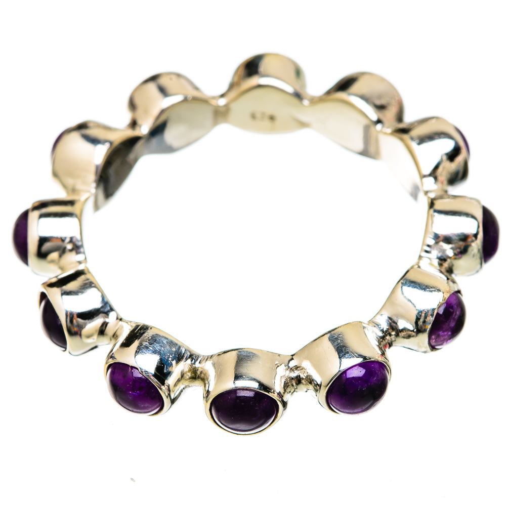 Amethyst Rings handcrafted by Ana Silver Co - RING102906 - Photo 2