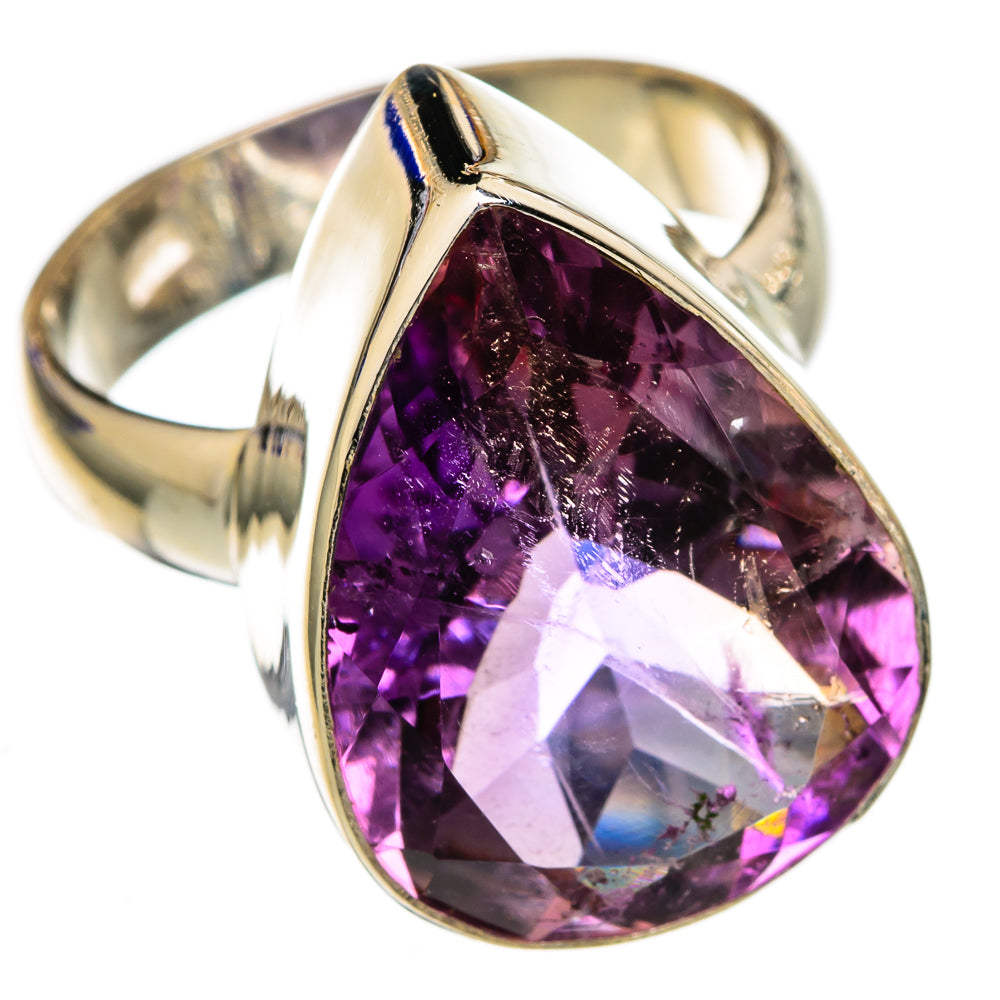 Amethyst Rings handcrafted by Ana Silver Co - RING102951 - Photo 2
