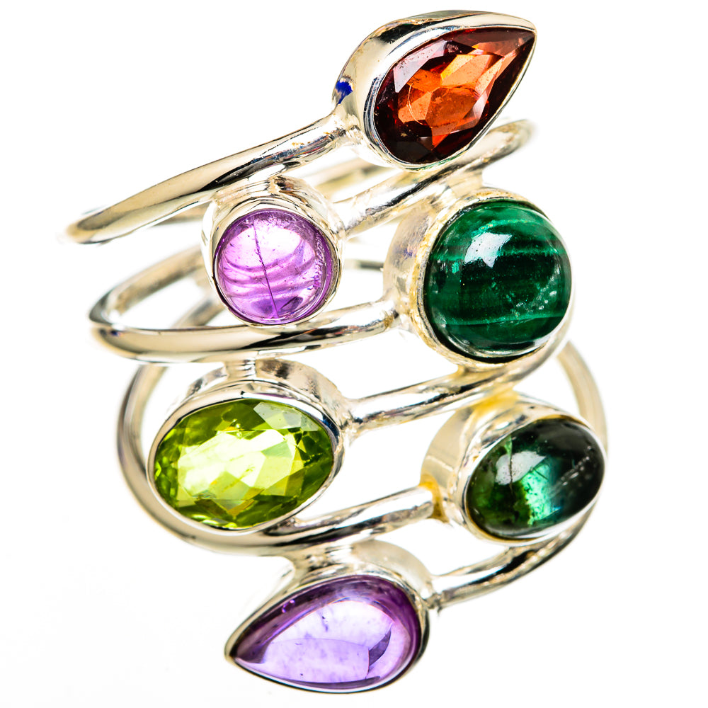 Malachite Rings handcrafted by Ana Silver Co - RING103093