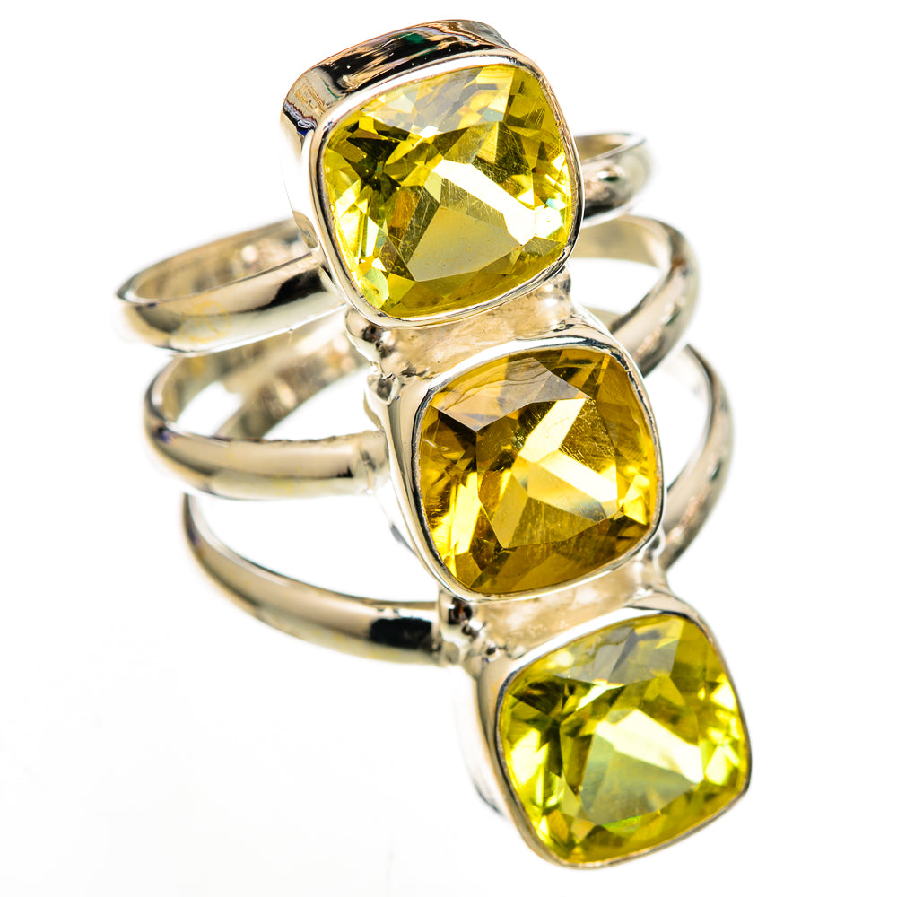 Citrine Rings handcrafted by Ana Silver Co - RING103150 - Photo 2