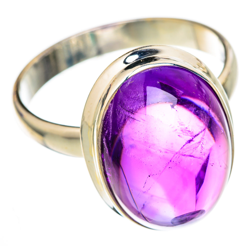 Amethyst Rings handcrafted by Ana Silver Co - RING103185 - Photo 2