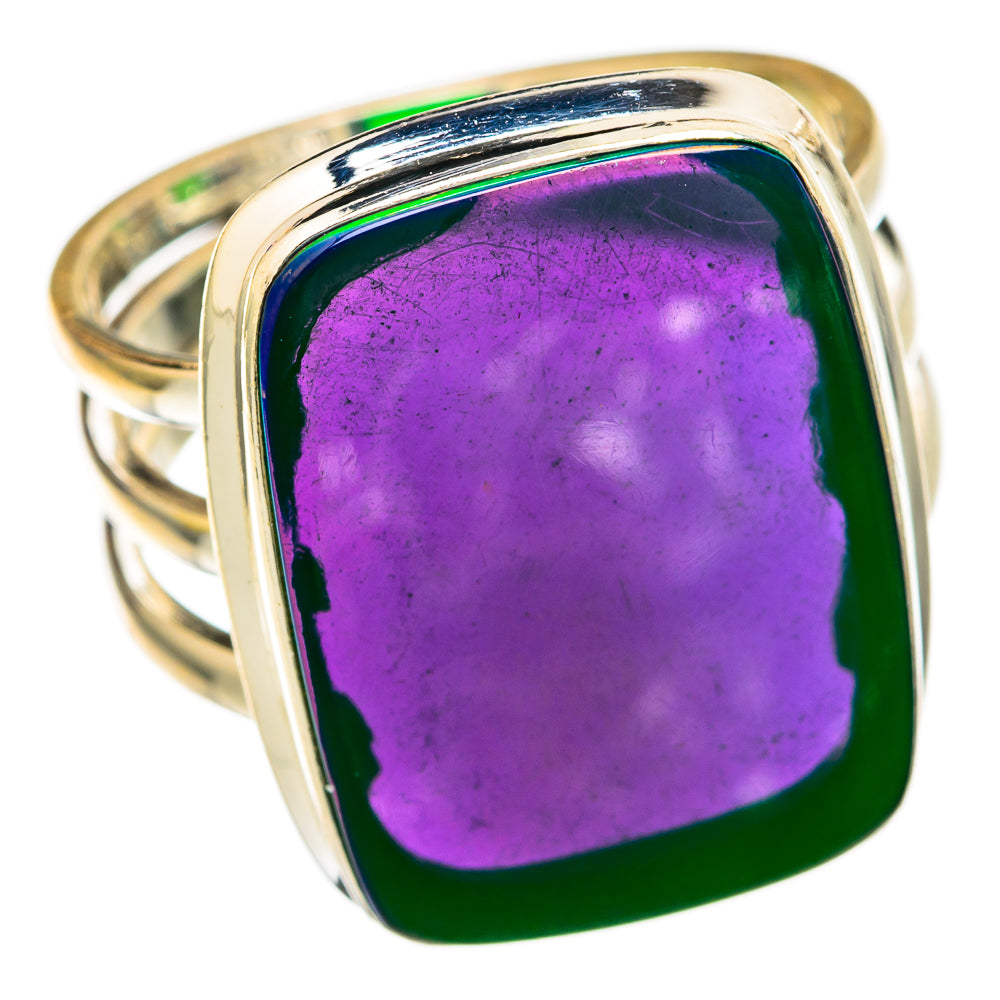 Aura Opal Rings handcrafted by Ana Silver Co - RING103265