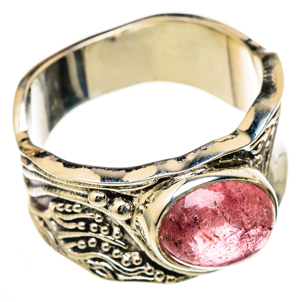 Pink Tourmaline Rings handcrafted by Ana Silver Co - RING103275 - Photo 2