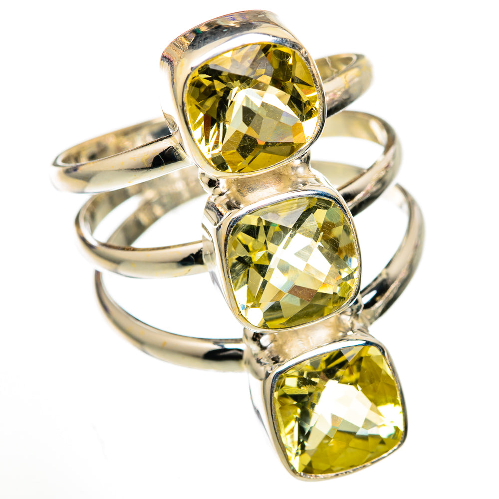Citrine Rings handcrafted by Ana Silver Co - RING103331 - Photo 2