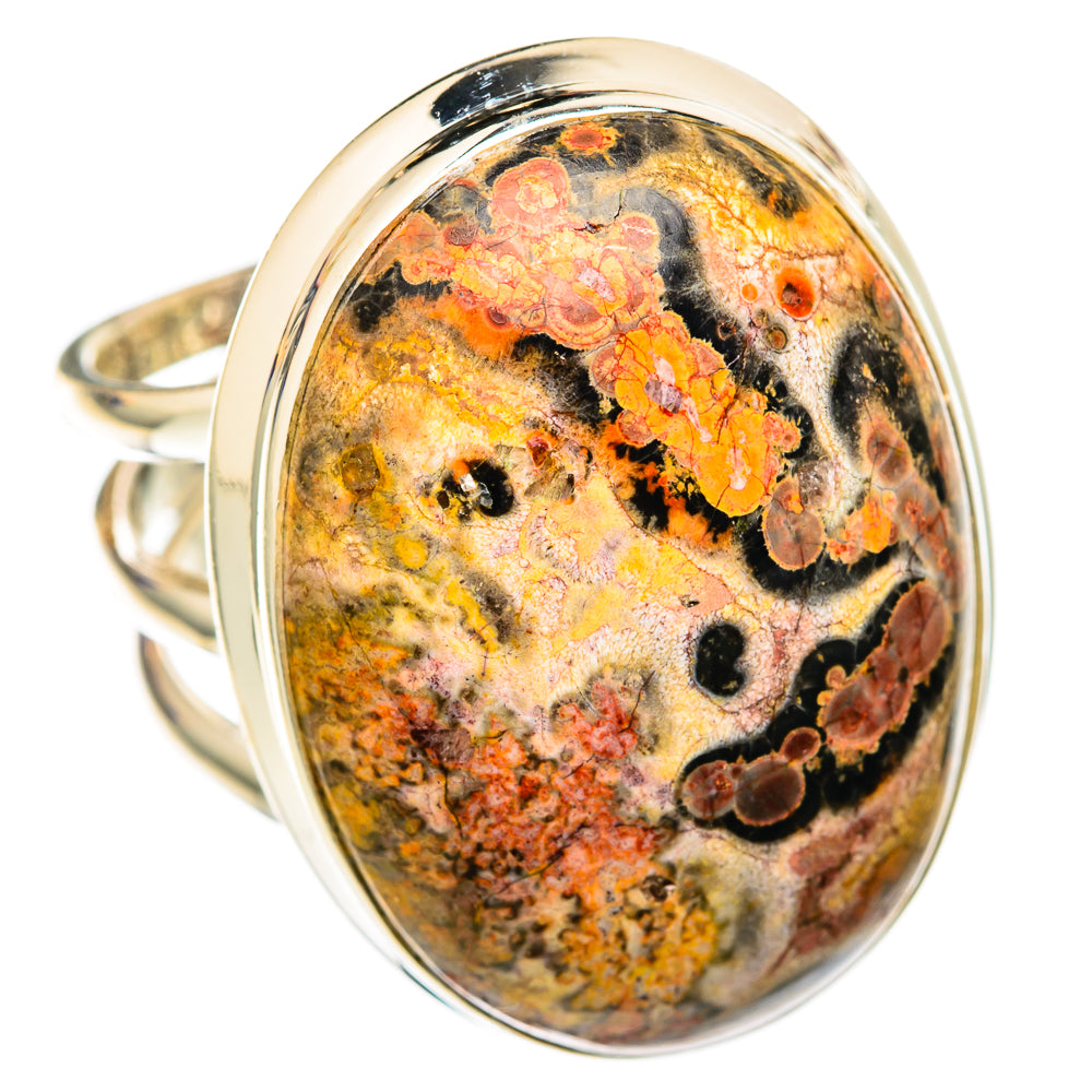 Poppy Jasper Rings handcrafted by Ana Silver Co - RING103351 - Photo 2