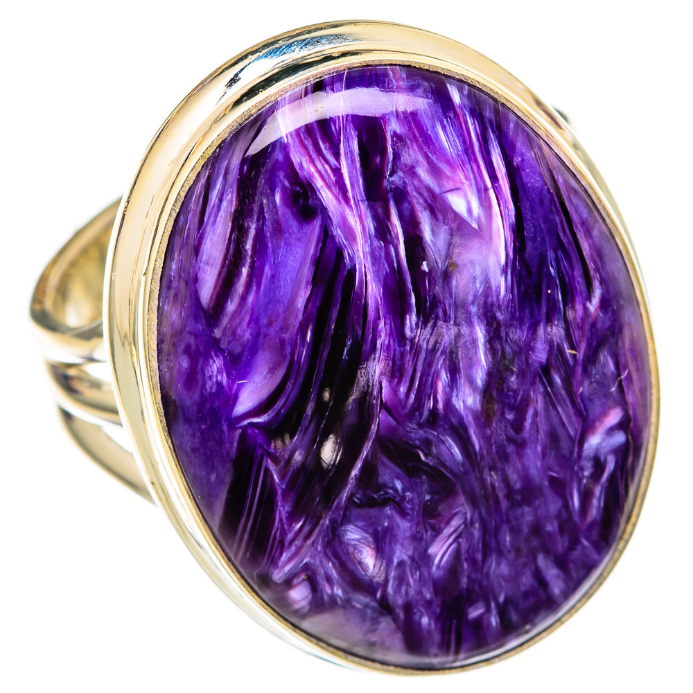 Charoite Rings handcrafted by Ana Silver Co - RING103364