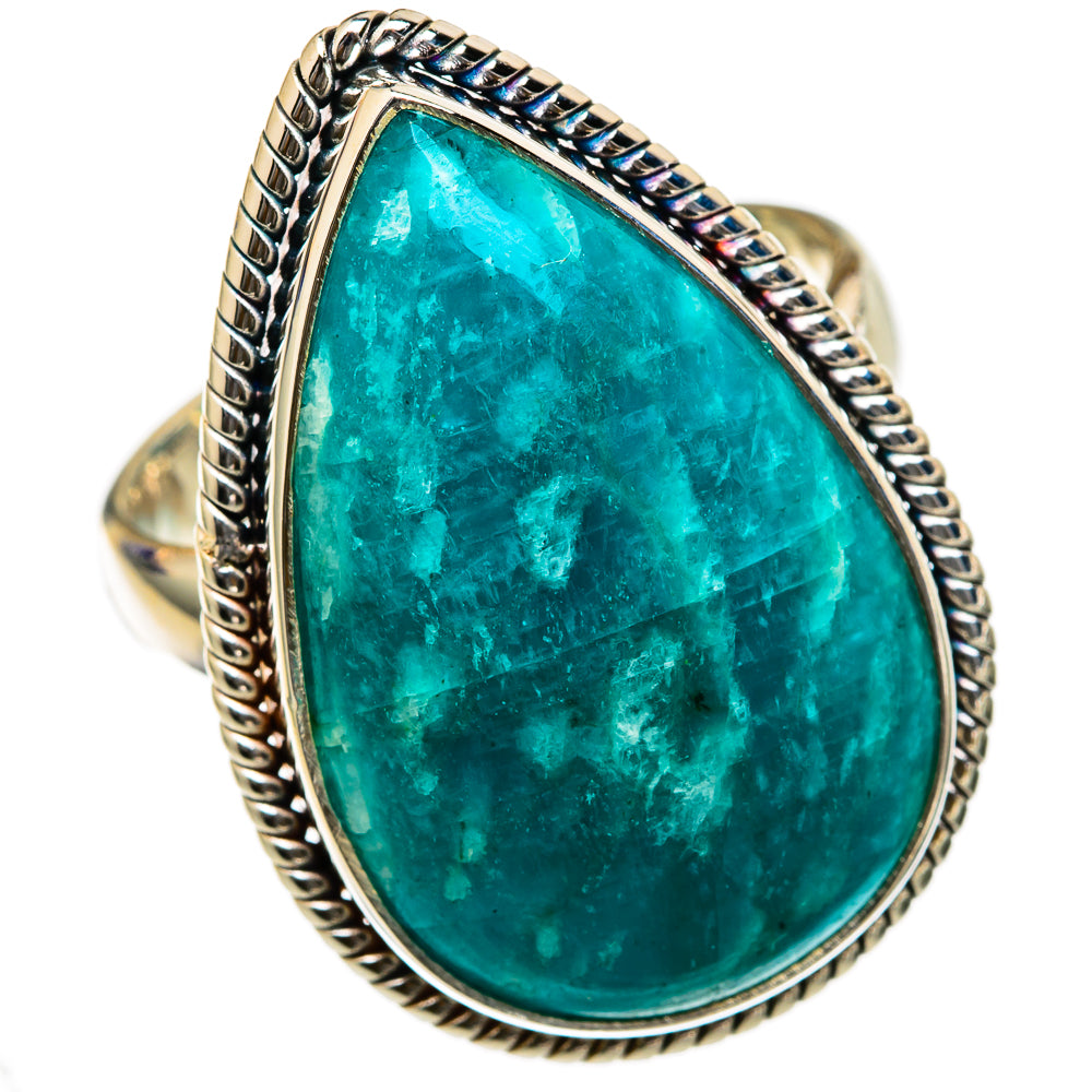 Amazonite Rings handcrafted by Ana Silver Co - RING103396 - Photo 2