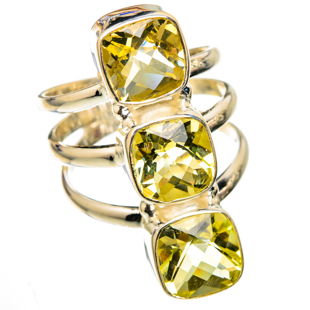 Citrine Rings handcrafted by Ana Silver Co - RING103429 - Photo 2