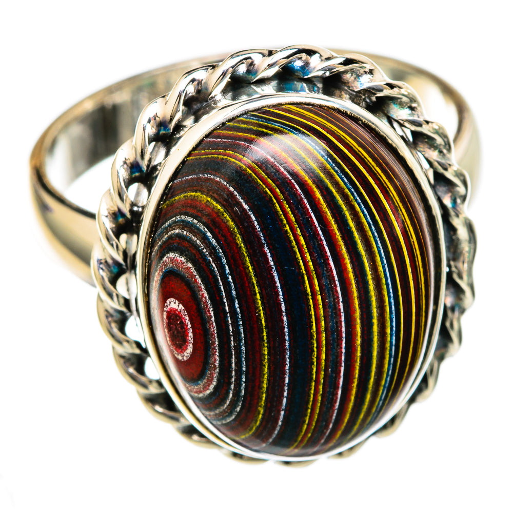 Bullseye Jasper Rings handcrafted by Ana Silver Co - RING103519